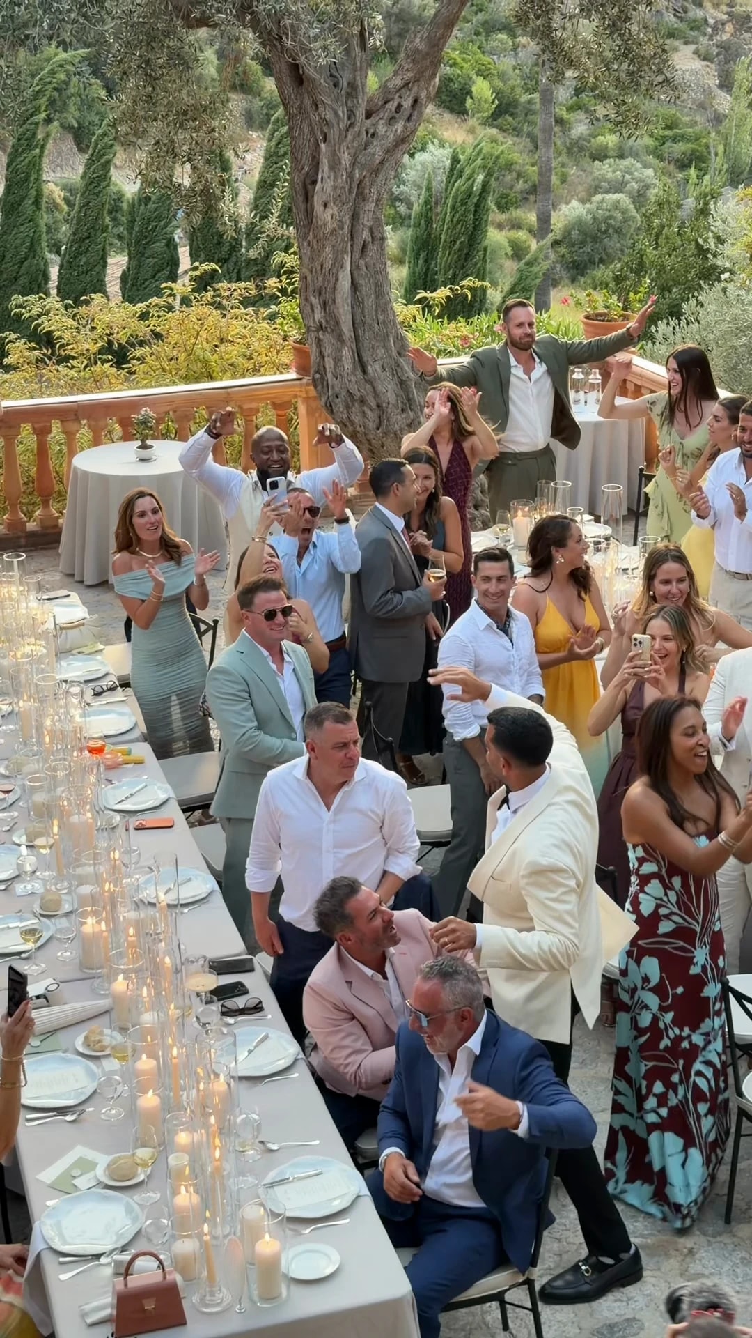 Boda de Kendall & Yaron en Belmond La Residencia: la cena y la fiesta