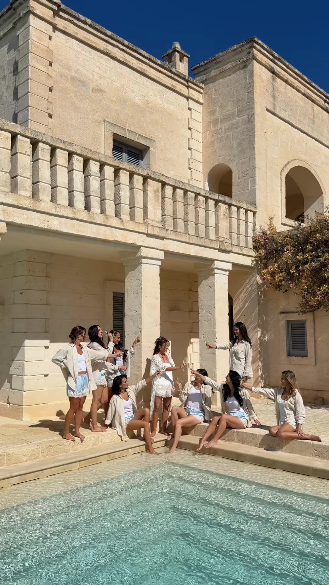 Boda de Lexi & Christian en Borgo Egnazia: la entrada de los novios